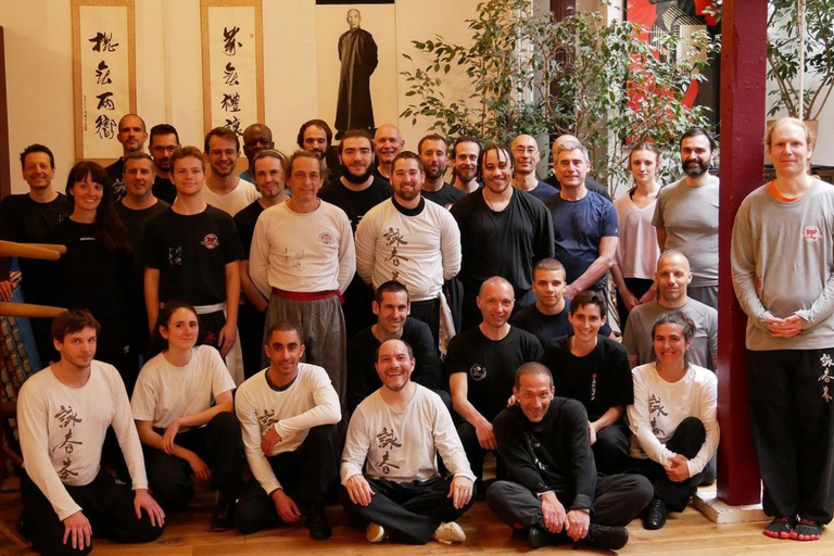 Eric De Bourcenac avec Sifu Didier Beddar