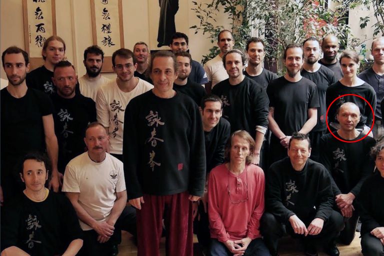 Eric De Bourcenac avec Sifu Didier Beddar